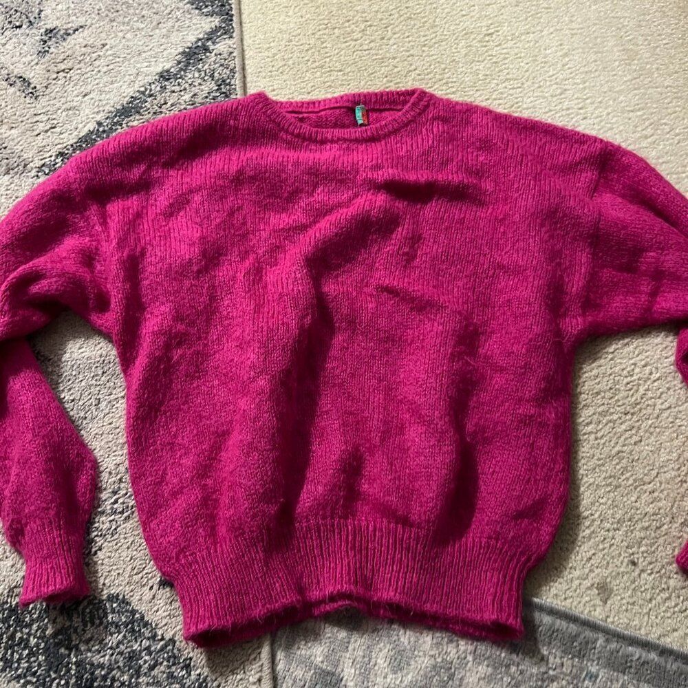 Benetton‎ pink sweater 50
